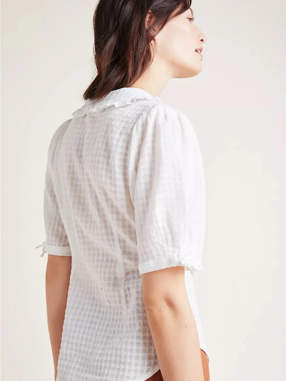 Anthropologie elegant white